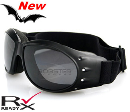 Cruiser Smoked Reflective Lens Goggles, by Bobster